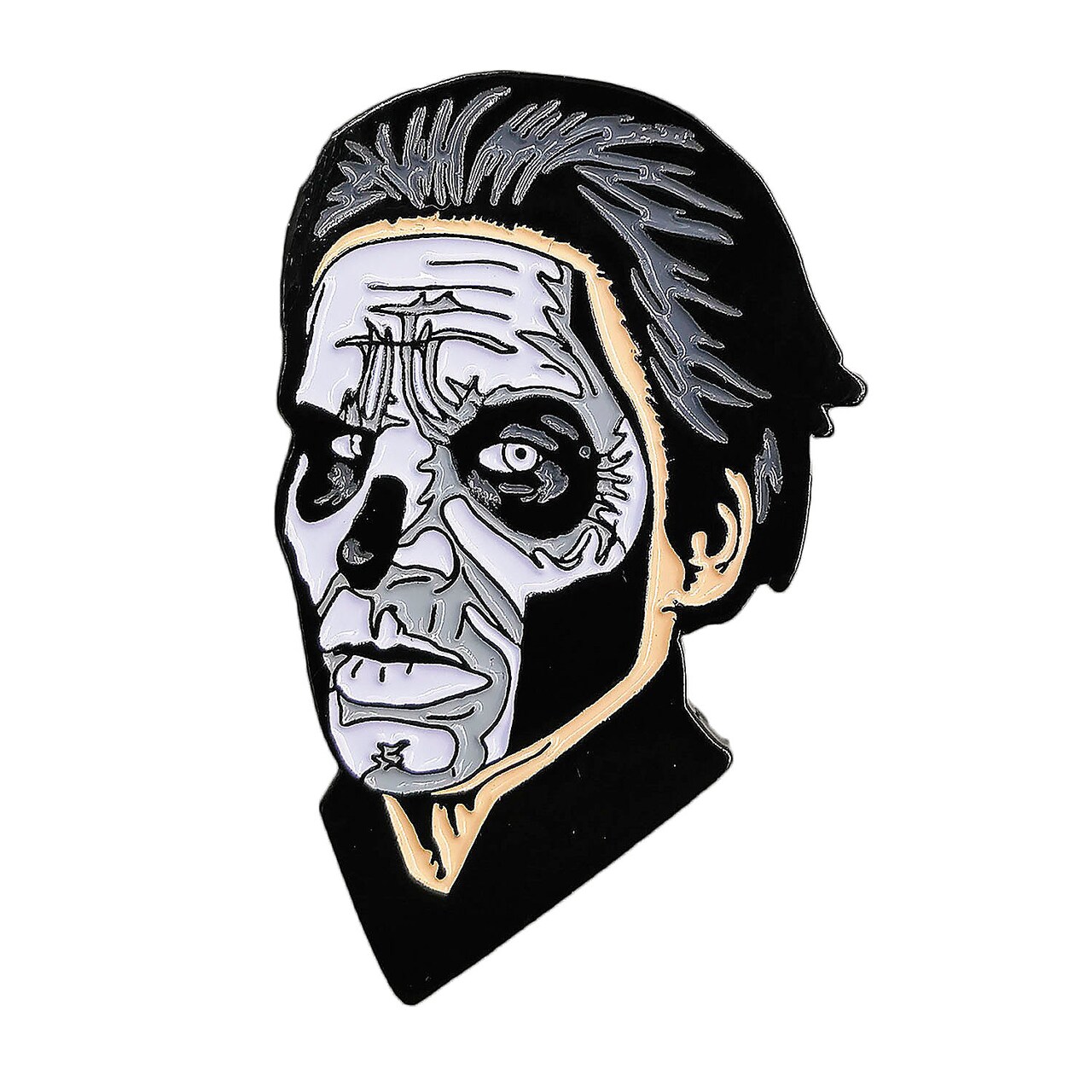 2" Ghost Papa Emeritus III Character Face Full Color Enamel Pin